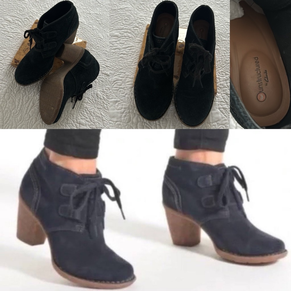 CLARKS Unstructured Booties